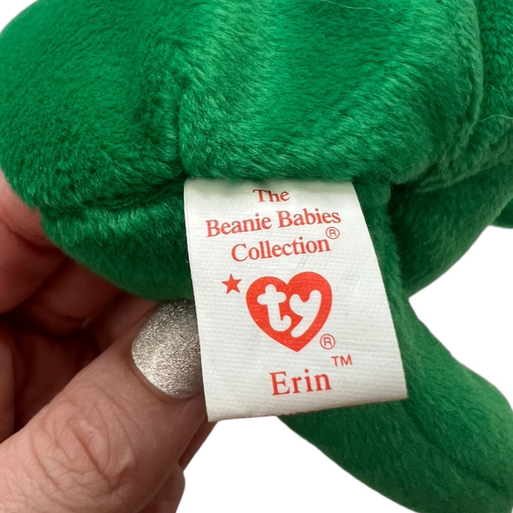 Vintage Ty Beanie Baby named Erin - Picture 6 of 6